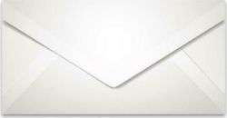 Typotrust Set of Envelopes Invitations 10pcs in White Color 3013 3013