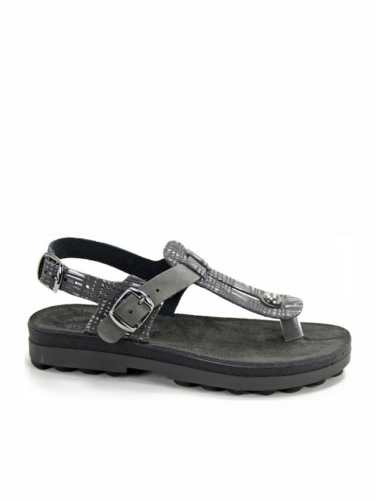Fantasy Sandals Marlena Leder Flache Sandalen f...