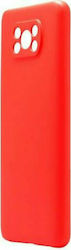 iNOS Liquid Back Cover Σιλικόνης Κόκκινο (Poco ...
