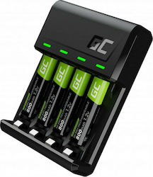 Green Cell VitalCharger 4 Υποδοχών AA/AAA