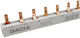 Eurolamp Sammelschiene elektrische Schalttafel Typ L 3P 12 Positionen mit Isolierung 500-10004