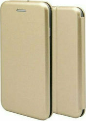 iNOS Curved M-Folio Book Piele artificială Auri...