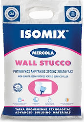 Mercola Wall Stucco General-Purpose Putty Filler Acrylic White 4kg