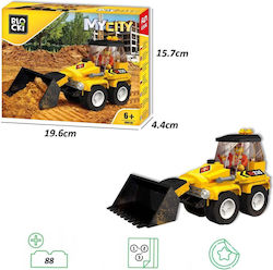 Blocki My City Buldozer Pentru 6+ Ani 88 Bucăți