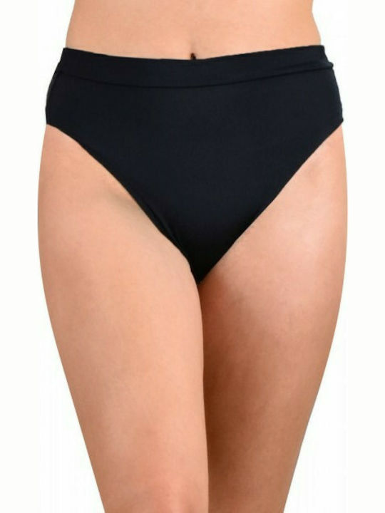 Bluepoint Bikini Alunecare Talie înaltă Negru