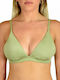 Blu4u Triangle Bikini Top Khaki