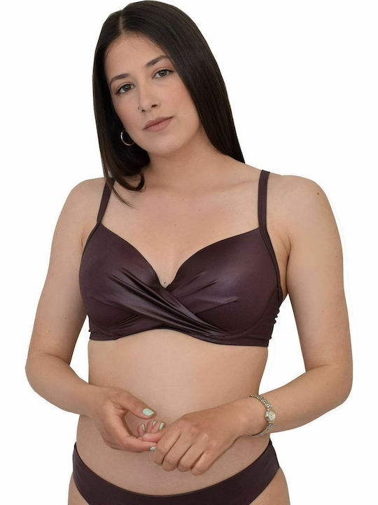 Bluepoint Bikini Σουτιέν D Cup Καφέ