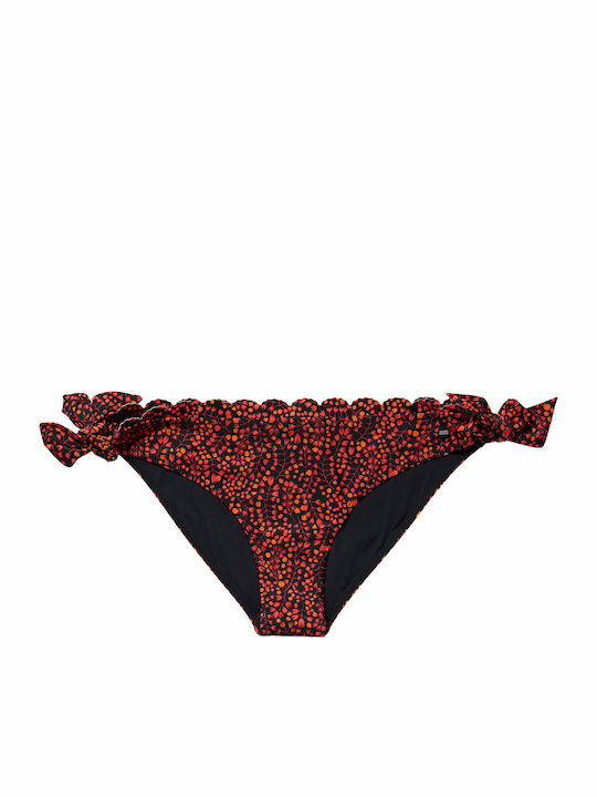 Scotch & Soda Bikini Slip με Κορδονάκια Floral