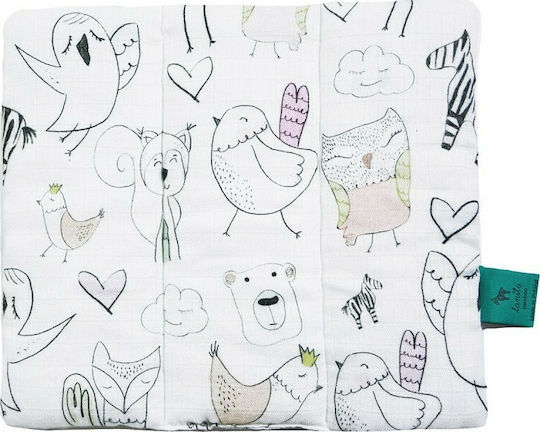 Lanila Βρεφικό Μαξιλάρι Ύπνου Bamboo-Muslin Tender Friends 24x28εκ.