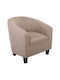 Boga Sessel Beige 77x70x77cm