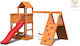 Fungoo Fungoo Holzturm Spielzeug Fluppi mit Kletterfläche Mehrfarbig für 3+ Jahre alt