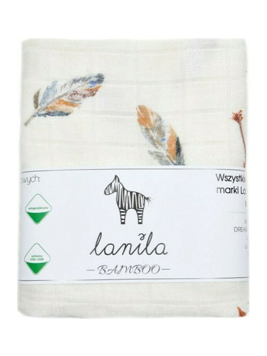 Lanila Pure Piqué-Swaddle-Tuch 75x75cm. 1Stück