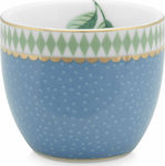 PiP Studio La Majorelle Eierbecher aus Porzellan Blau 1pcs