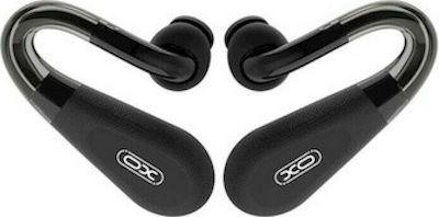 XO T50 Earbud Bluetooth Handsfree Ακουστικά με Θήκη Φόρτισης Μαύρα