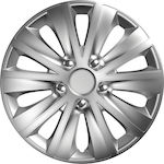 Versaco Car Hubcap Set Rapide Nc 15" 4pcs Silver