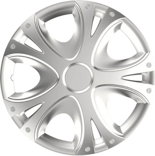 Versaco Set Capace de Roți Auto Dynamic Cbx 4 Bucăți 13 Argintii