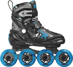 Roces Moody Boy Tif Inline Αυξομειούμενα Rollers Μαύρα Παιδικά Roces Moody Boy Tif Inline Αυξομειούμενα Rollers Μαύρα Παιδικά