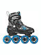 Roces Moody Boy Tif Inline Αυξομειούμενα Rollers Μαύρα Παιδικά