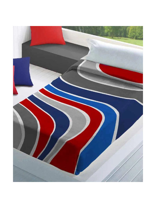 Manterol Casa Velvet Kids Blanket Multicolour 160x220cm