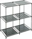 Bücherregal Schwarz 68.5x34.5x70cm