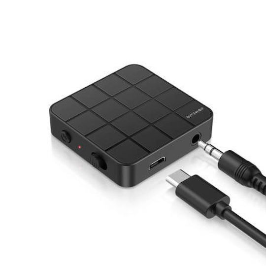 BlitzWolf v5 Receptor / Transmițător Bluetooth 5.0 cu Port de Ieșire Jack de 3,5 mm