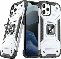 Wozinsky Ring Armor Back Cover Πλαστικό Ασημί (...
