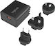 LogiLink Kabeloser Handyladegerät mit USB-A Ausgangsanschluss 18W Schnellaufladung 3.0 Schwarz