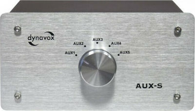 Dynavox AUX-S Audio Selector Switch Silver