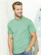 Fruit of the Loom Valueweight T Men's Promotional T-Shirt Short Sleeve Retro Heather Green