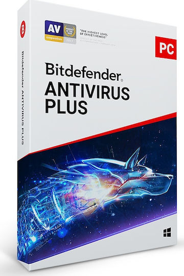 BitDefender Antivirus Plus für 1 Gerät und 3 Jahre Nutzung (Elektronische Lizenz)