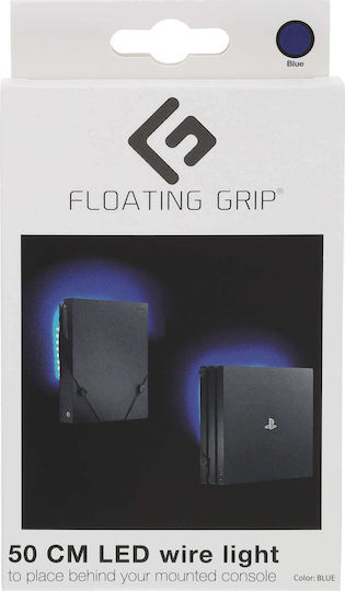 Floating Grip LED-Streifen 50cm Led Wire Light USB 5V Blau Licht 0.5m mit Netzteil