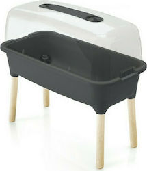 Prosperplast Respana Planter High Mini Σπορείο 77x38x79.5cm