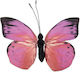 Espiel Wall Decor Pink Made of Paper 70x7x80cm