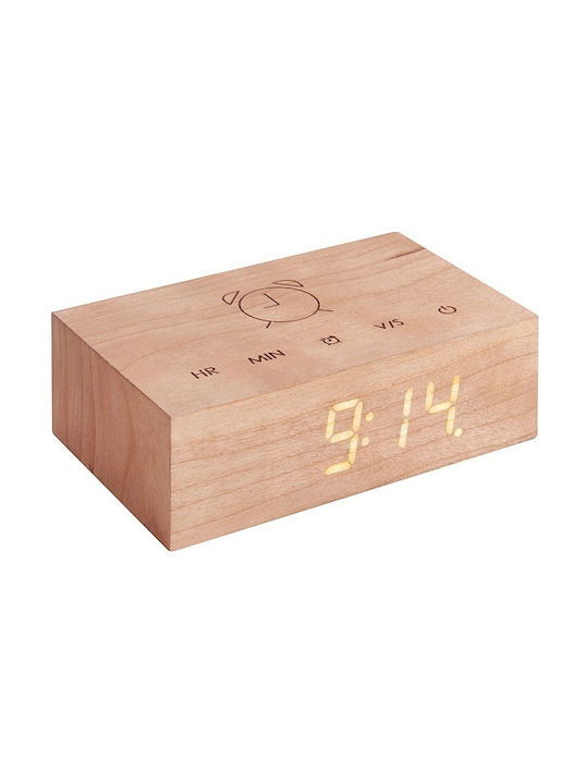 Gingko Ψηφιακό Ρολόι Επιτραπέζιο με Ξυπνητήρι G003B11