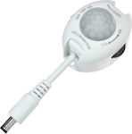 Maclean Energy Motion Sensor Battery in White Color MCE242