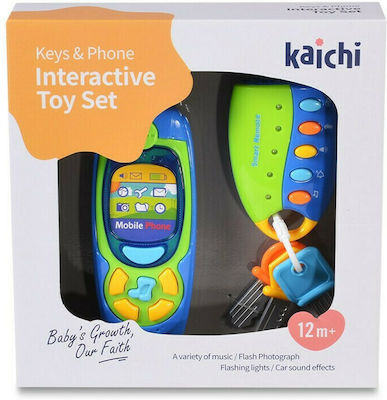 Kaichi Phone With Keychain με Μουσική για 12+ Μηνών