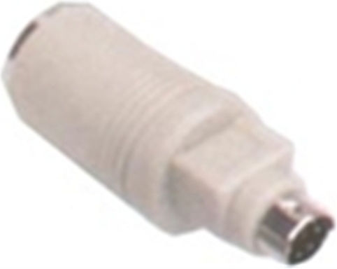 Tele Μετατροπέας DIN female σε DIN male Λευκό 1τμχ AA-028