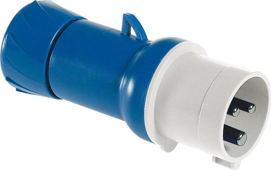 Schneider Electric PratiKa Male Industrial Socket Socket CEE Plug 16A PKE16M423