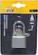 Lalizas Steel Padlock Lengthened with Key 25mm 1pcs