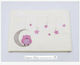 Raison D' Etre Blanket Cot Dreamy Owl Waffle Lilac 120x160cm