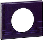 Legrand Celiane Vertical Switch Frame 1-Slot Purple Δέρμα 069441