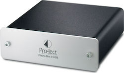 Pro-Ject Audio Phono Box II USB Phono Preamp Silver