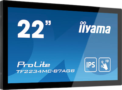 Iiyama POS Monitor ProLite 21.5" IPS / LED με Ανάλυση 1920x1080