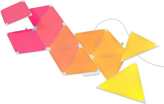 Nanoleaf Smart Lămpi Decorative Pentru Masă LED RGB Hexagon 15 Bucăți