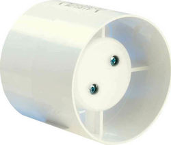 Manrose ID/100 Wandmontage Lüfter für das Badezimmer 100mm Weiß