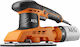 AEG Tools FS 250 Schwingschleifer mit Geschwindigkeitsregelung und mit Absaugsystem