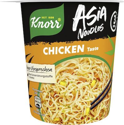 Knorr Έτοιμα Γεύματα Snack Pot Noodles Κοτόπουλο 65gr