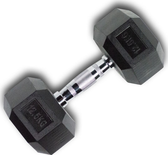 X-FIT Βαράκι Εξάγωνο Λαστιχένιο Βαράκι Εξάγωνο Λαστιχένιο 1 x 12.5kg