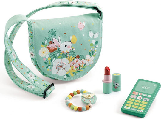 Djeco Bunny Bag with Accessories Beauty Set