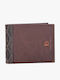 Leather Men's Wallet Classic with RFID Brown